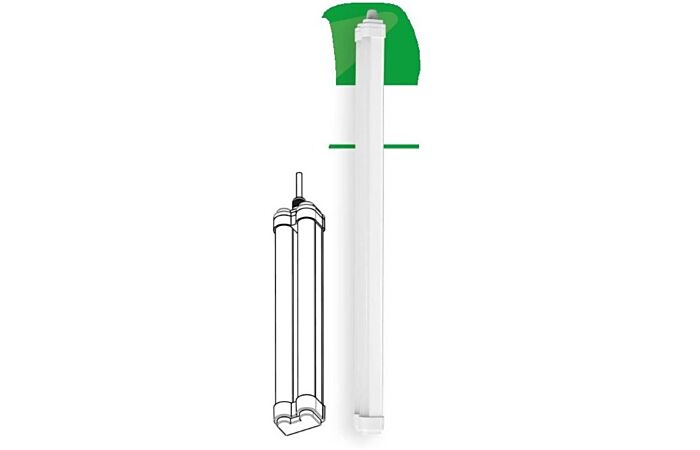 VIPLAST Svítidlo LED Linear 20W 1840lm 4000K IP65