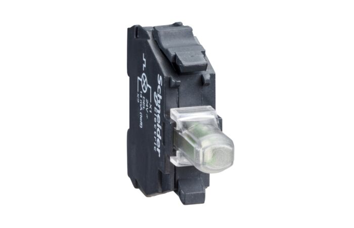 SCHNEIDER Objímka ZBVB8 LED 24V žlutá