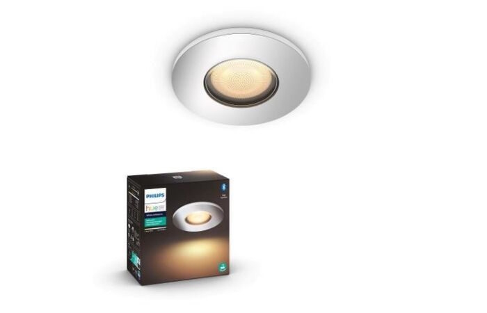 HUE Svítidlo LED Adore Bluetooth  5W GU10 350lm 2200-6500K IP44 kruh chrom