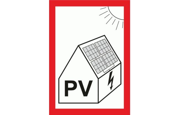 STRO.M Tabulka "PV"  pro fotovoltaická zařízení A7