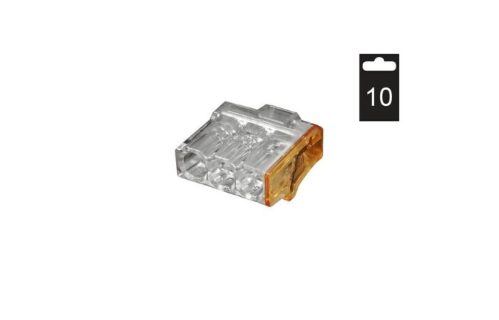 ELEMAN Svorka krabicová PC213-O/10 bezšroubová oranžová