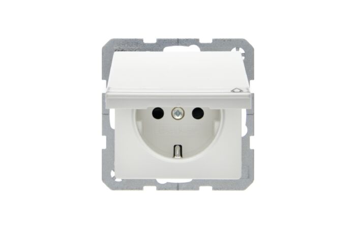 Zásuvka, SCHUKO s víčkem, 16 A, 250 V~ s