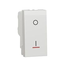 Spínač Unica č.2Ss 16A bílý 1m