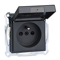 SCHNEIDER Zásuvka MERTEN 2514-0414 antracit bezšr.