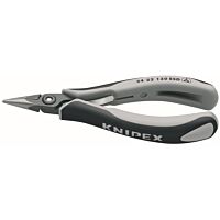 KNIPEX 34 22 130 ESD Kleště pro elektroniku - půlkulaté