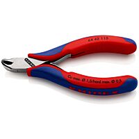 KNIPEX 64 42 115 Kleště štípací čelní se šikmými břity pro elektroniku