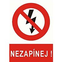 Tab."NEZAPÍNEJ !" A4 P