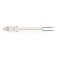 WAGO Konektor  771-8992/216-202 Konfekcionovaný s propojovacím kabelem  Zástrčka / otevřený konec, bílá