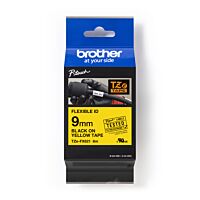 BROTHER Páska TZe-FX621 9mm černá/žlutá