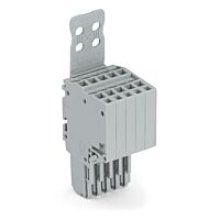 WAGO Svorka 2020-205/133-000 2vodičová pružinová Push-in CAGE CLAMP® 1,5 mm², šedá