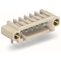 WAGO Konektor 734-173/108-000 s pájecími piny THT Pájecí kontakt 1,0 × 1,0 mm Úhlové provedení, šedá