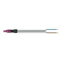 891-8992/106-107 Socket - free end 2-pol