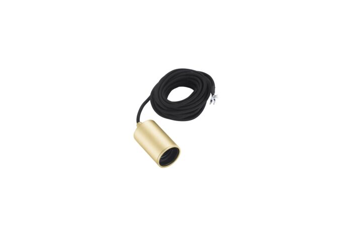 FITU PD, vnitřní závěsné svítidlo, E27, jemná zlatá, max. 60W, 5m