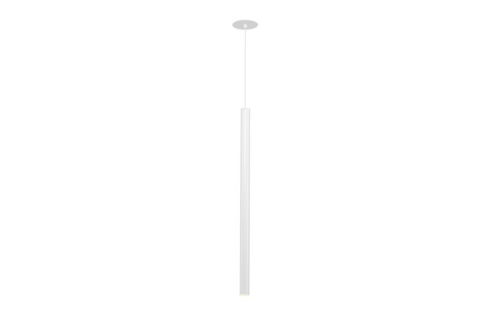 HELIA 60, závěsné svítidlo, LED, 3000K, kulaté, bílé, plochá rozeta k vestavba, 7,5 W