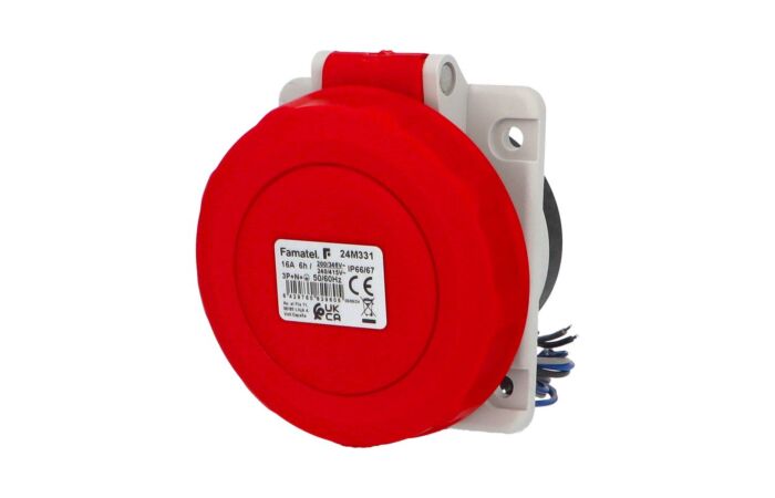 Zásuvka vestavná 24M331 IP66-67/400V/16A