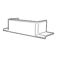 OBO BETTERMANN T-díl CLIDI NF, 192x48x57, čistě bílá Akrylnitril-styrol-arcylester, ASA  typ CL TE13055 blc