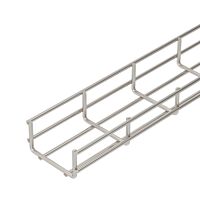OBO BETTERMANN Mřížový žlab GRM, 55x100x3000, Nerez ocel, materiál 1.4307, A2, 1.4301 bez povrch. úpravy, dodatečně ošetřeno typ SGR 55 100 A2