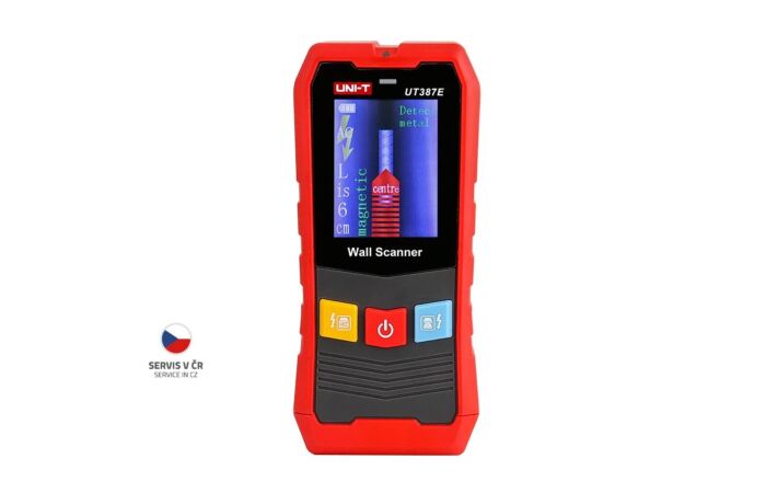 UNI-T Detektor UT387E kovů a elektrick&yacute;ch veden&iacute;