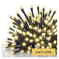 EMOS Řetěz Standard 100 LED 5W 230VAC/30VDC vánoční-spojovací ,bez adaptéru, časovač, teplá bílá, IP44