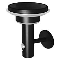 LEDVANCE Svítidlo solární venkovní ENDURA STYLE SOLAR DOUBLE CIRCLE Wall Sensor Double Circle 6W Black