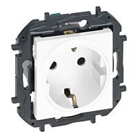 LEGRAND Zásuvka NILOÉ STEP 863120 2P+T SCHUKO bílá