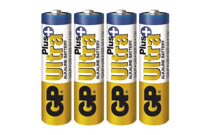 GP Baterie tužková ALKALINE ULTRA Plus 1,5V AA blistr 4ks