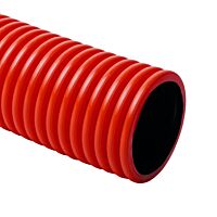 KOPOS Trubka KF 09110_BB ohebná ø110 450N KOPOFLEX HDPE bezhalogenová rudá 25m