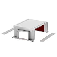 OBO BETTERMANN Redukční díl T, pro kanál BKSM, 100x250, čistě bílá Ocel, St, lakovaný typ BSKM-TR 1025RW