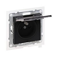 LEGRAND Zásuvka SUNO 721486 2P+T IP44 s clonkami černá