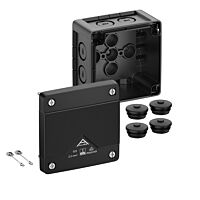 SPELSBERG Krabice ABOX Pro 025-L/sw NEW 2,5 mm² IP66/IP67/IP69 IK09 rozbočovací bezhalogenová