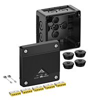 SPELSBERG Krabice ABOX Pro 025-25/sw NEW 2,5 mm² IP66/IP67/IP69 IK09 rozbočovací bezhalogenová