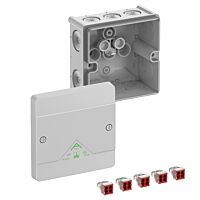 SPELSBERG Krabice Abox 040-4² rozbočovací 102x102x57 IK07 IP66 šedá