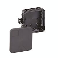 SPELSBERG Krabice I 12 rozbočovací 85x85x37mm IK07 IP55 černá