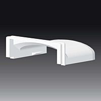 KOPOS Kryt 8847_HB průchodkový Lo 50 bílá/ral 9003