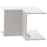 MALPRO Kryt 18x18 rohový vnitřní bílá