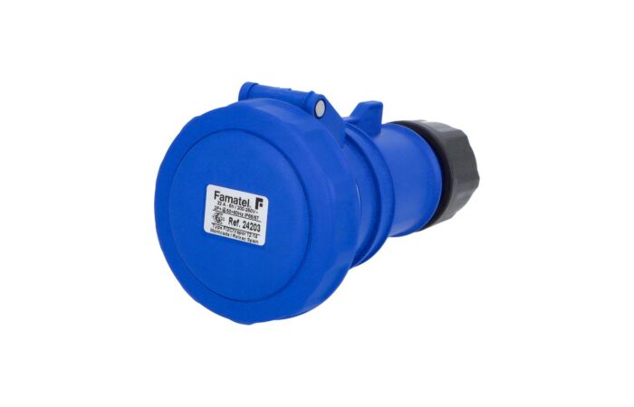 FAMATEL Spojka 24203 IP67 230V 32A 3P 6h