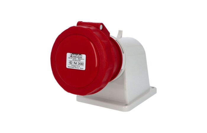 FAMATEL Zásuvka vestavná 24352  400V 32A 4P 6h IP67