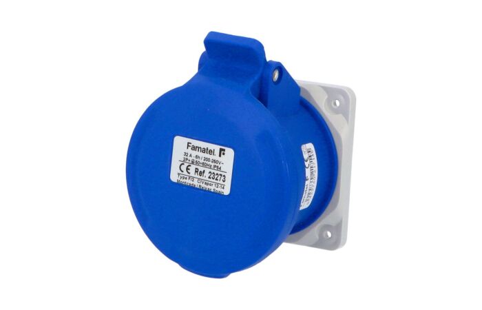 FAMATEL Zásuvka vestavná 23273 IP44/230V/32A/3P