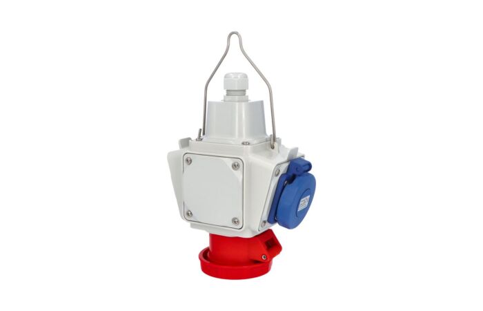 FAMATEL BOX zásuvkový závěsný PowerBOX pb0706 1x230V, 1x400V/16A/5 IP65