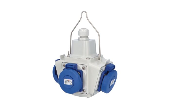 FAMATEL BOX zásuvkový závěsný PowerBOX pb1406 4x230V IP65