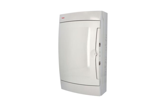 FAMATEL Skříň ACQUA 3942-TB, 42TE, 565x326x150mm, neprůhledná plastová dvířka, IP65