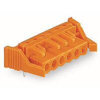 WAGO Konektor 232-281/039-000 pružinový THT úhlové provedení rozteč 508 mm oranžová