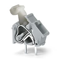 256-840 2 solder pins/pole 1-pole, red