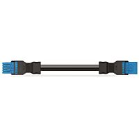 WAGO Kabel 891-8985/016-601 Konfekcionovaný propojovací Zásuvka–zástrčka, modrá