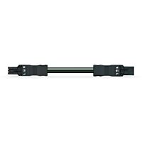 WAGO Kabel 891-8993/016-401 Konfekcionovaný propojovací Zásuvka–zástrčka, černá