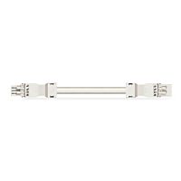 WAGO Kabel 891-8994/016-802 Konfekcionovaný propojovací Zásuvka–zástrčka, bílá