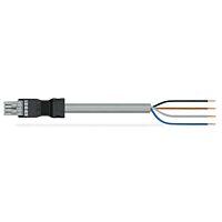 WAGO Konektor 891-8994/105-403 Konfekcionovaný s propojovacím Konektorem  Zdířka / otevřený konec, šedá