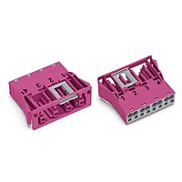 770-784 Snap-in version 4-pole, pink