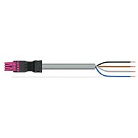 WAGO Konektor 891-8994/105-607 Konfekcionovaný s propojovacím Konektorem  Zdířka / otevřený konec, růžová