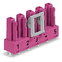 770-885/080-000 for PCBs 5-pole, pink